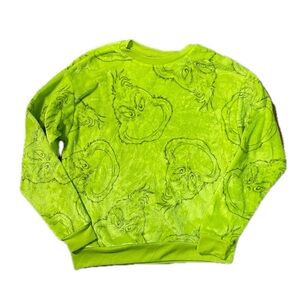 Grinch Fuzzy Sweather